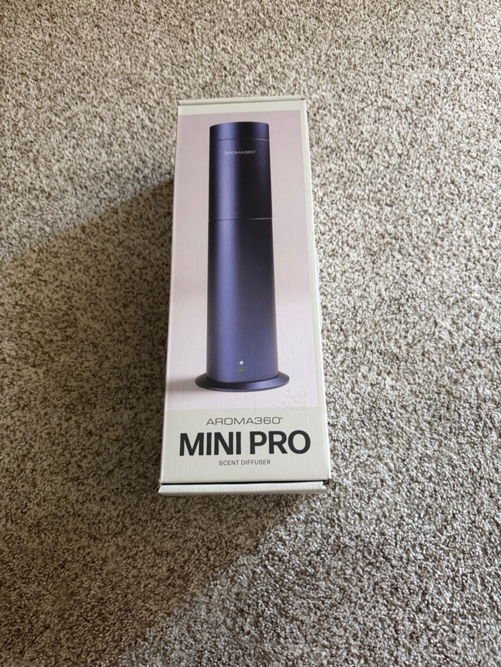 Aroma360 Mini Pro Scent Diffuser — Purple Finish